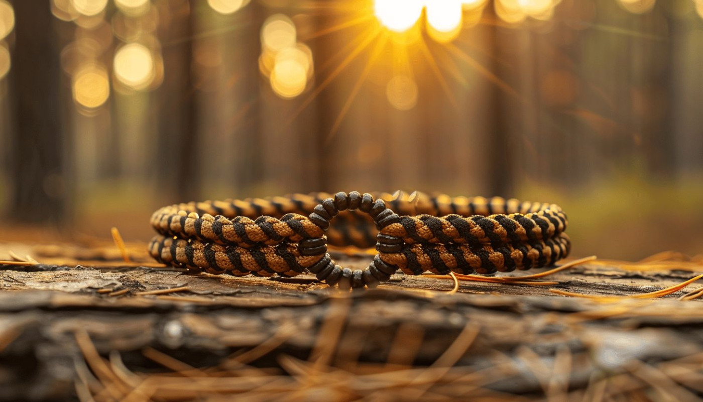 Fabrication et utilisation d'un bracelet en paracorde