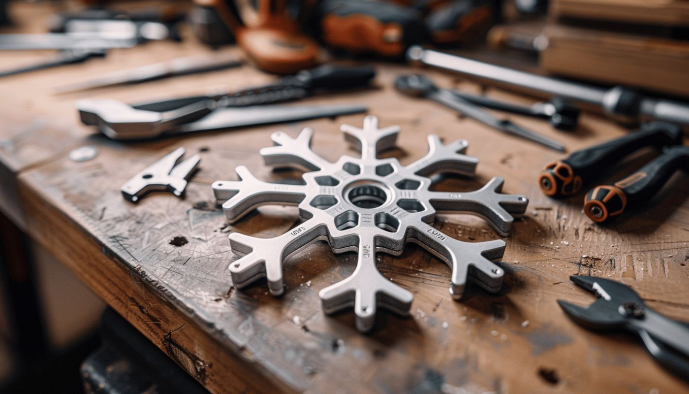 Le flocon de neige multifonction : un tournevis 18 en 1 pour toutes vos tâches quotidiennes